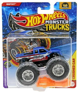 ホットウィール モンスタートラック Hot Wheels Monster Trucks Bigfoot Leading Legends, 1:64 Scale Die-Cast Vehicle, Series 6/7 【並行輸入品】