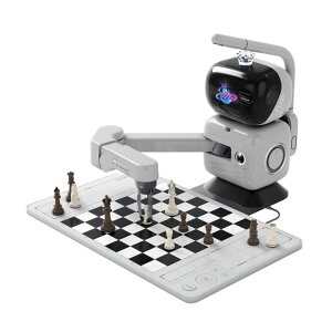 `FXZbg Sense Robot AI Chess Robot with Robotic Arm Electronic Computer Chess Board? 25 AI Levels, 1200+ Exercises, Endgame Trainer, Classic Game Replay ysAiz