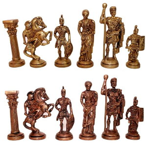 �`�F�X�Z�b�g Hand Made Brass Chess Pieces Set unique collection �y���s�A���i�z
