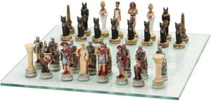 �`�F�X�Z�b�g Roman Egyptian Themed Chess Set �y���s�A���i�z