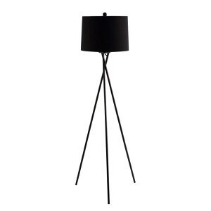 Tt@B safavieh e[uv Tt@r Tt@BA Safavieh Lighting Collection Parsen Black Tripod 62-inch Floor Lamp (LED Bulb Included) ysAiz