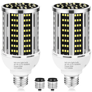 �T�t�@���B�� safavieh �e�[�u�������v �T�t�@�r�� �T�t�@���B�A YANYCN 50W 2 Pack LED Corn Light Bulb,5000K Daylight 6500LM(500W Equivalent) Commercial GradeE26/E39 Medium Mogul Base LED Lamp,Large Area Lights for Outdoor Indoor Garag 