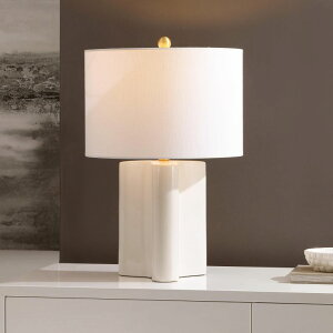 Tt@B safavieh e[uv Tt@r Tt@BA SAFAVIEH Lighting Collection Anessa Cream & Brass 23-inch Table Lamp for Bedroom, Living Room, Home Office, Desk, Nightstand (LED Bulb Included) ysAiz