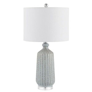 Tt@B safavieh e[uv Tt@r Tt@BA SAFAVIEH Lighting Collection Amberly Contemporary Grey 26-inch Table Lamp (LED Bulb Included) ysAiz