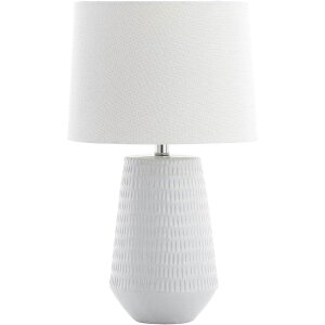 �T�t�@���B�� safavieh �e�[�u�������v �T�t�@�r�� �T�t�@���B�A Safavieh Lighting Collection Stark White 28-inch Bedroom Living Room Home Office Desk Nightstand Table Lamp (LED Bulb Included) �y���s�A���i�z