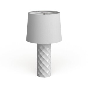 Tt@B safavieh e[uv Tt@r Tt@BA Safavieh Lighting Collection Belford White Ceramic 19-inch Bedroom Living Room Home Office Desk Nightstand Table Lamp (LED Bulb Included) ysAiz