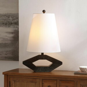 �T�t�@���B�� safavieh �e�[�u�������v �T�t�@�r�� �T�t�@���B�A SAFAVIEH Lighting Collection Praia Black Resin 25-inch Table Lamp for Bedroom, Living Room, Home Office, Desk, Nightstand (LED Bulb Included) �y���s�A���i�z