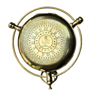 v The Golden Compass Alethiometer - Unique Brass Design - Adventure Travel Gift for Cult Movie Lovers - Perfect Christmas, Birthday, or Baptism Keepsake Gift ysAiz