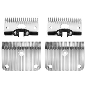ybgoJ Loarysk A2/AC Medium Blade Compatible with Lister Star, Legend, Liberty, and Fusion Animal Clippers,Made of Stainless Steel,Cut Length 3/32 in(2.5 mm) (Medium Blade 2Pack) ysAiz