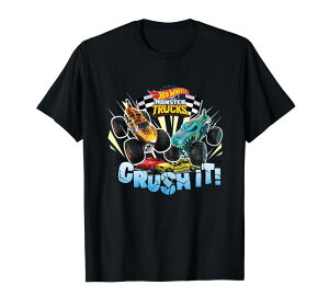 zbgEB[ X^[gbN Hot Wheels Monster Trucks - Crush It T-Shirt ysAiz