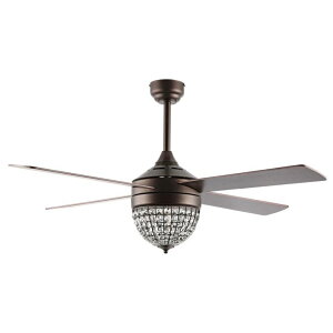 �T�t�@���B�� safavieh �e�[�u�������v �T�t�@�r�� �T�t�@���B�A SAFAVIEH Lighting Collection Crista Oil Rubbed Bronze/Crystal 3-Light Ceiling Fan with Remote (LED Bulbs Included) �y���s�A���i�z