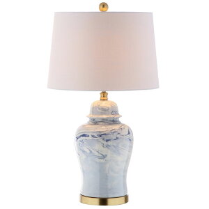�T�t�@���B�� safavieh �e�[�u�������v �T�t�@�r�� �T�t�@���B�A JONATHAN Y JYL3010A Wallace 26 Ceramic LED Table Lamp Traditional Transitional Bedside Desk Nightstand Lamp for Bedroom Living Room Office College Bookcase LED Bulb Incl 