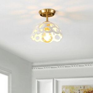 �T�t�@���B�� safavieh �e�[�u�������v �T�t�@�r�� �T�t�@���B�A SAFAVIEH Lighting Collection Eldrid Contemporary White/Gold Flush Mount (LED Bulbs Included) �y���s�A���i�z