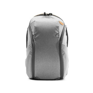 �C���R ���� �o�[�h �g���x���L�����A�[ Peak Design Everyday Backpack Zip 15L, Ash, 270-Degree Zip, Dual Side Pockets, FlexFold Dividers, Fits 15 Laptop, For Camera Carry, Daily Commutes or Travel, Versatile Backpack for Men and Wom �y��