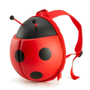 �C���R ���� �o�[�h �g���x���L�����A�[ KIDDIETOTES Ladybug Backpack for Toddlers, Children, Perfect for Daycare, Preschool, Kindergarten, Elementary School �y���s�A���i�z