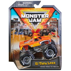 zbgEB[ X^[gbN Monster Jam, Official El Toro Loco Monster Truck, Die-Cast Vehicle, True Heavy Metal Series, 1:64 Scale, Kids Toys for Boys Ages 3 and up ysAiz