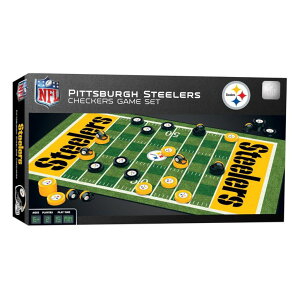 `FXZbg MasterPieces Family Game - NFL Pittsburgh Steelers Checkers - Officially Licensed Board Game for Kids & Adults ysAiz