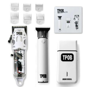 ybgoJ TPOB Slime 2 Professional Hair Clippers Collection (White Pack) ysAiz