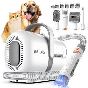 ybgoJ Dog Grooming Vacuum Kit, All-in-One Pet Grooming Vacuum with Pet Clippers, Low Noise Dog Hair Vacuums with 1.5L Dust Cup, Dogs deshedding Vacuums Brush for Dogs Cats ysAiz