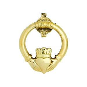 hAmbJ[ Liffey Door Knocker - Claddagh ysAiz