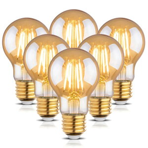 Tt@B safavieh e[uv Tt@r Tt@BA runquiz 2200k Led Light Bulb,Vintage A19 Edison Bulbs,Dimmable Amber Warm White Tone Light Bulb,Antique Led Filament Light Bulbs,Old Style Light Bulbs,40W/60W Equivalent, 