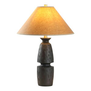 �T�t�@���B�� safavieh �e�[�u�������v �T�t�@�r�� �T�t�@���B�A SAFAVIEH Lighting Collection Sola Black & Camel Brown Shade 24-inch Table Lamp for Bedroom, Living Room, Home Office, Desk, Nightstand (LED Bulb Included) �y���s�A��