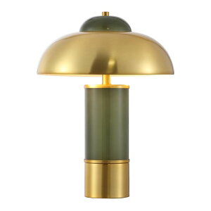 �T�t�@���B�� safavieh �e�[�u�������v �T�t�@�r�� �T�t�@���B�A SAFAVIEH Lighting Collection Drea 16-inch Green/Brass Glass/Metal Table Lamp (LED Bulb Included) �y���s�A���i�z