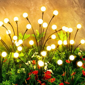 �K�[�f�����C�gLED�\�[���[���C�g �\�[���[�p���[ vignuto Solar Lights Outdoor Waterproof 4 Pack of 32 LEDs Garden Patio Firefly Decoration Unique Gifts Women Grandparents �y���s�A���i�z