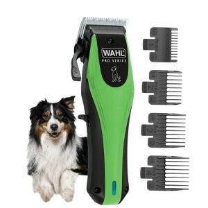 ybgoJ Wahl Pro Series Lithium Ion Cordless Dog Grooming Kit ? Rechargeable, Heavy-Duty Dog Clippers for Thick Coats ? Model 3025854 ysAiz