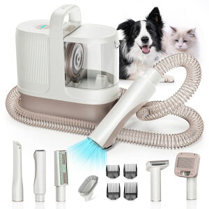ybgoJ Redroad Dog Grooming Kit 16000Pa,Electric Clippers,Professional Pet Grooming Vacuum with 6 Pet Tools for for Dog and Cat, Vacuum Suction 99% Dog Cat Hair, P17 ysAiz