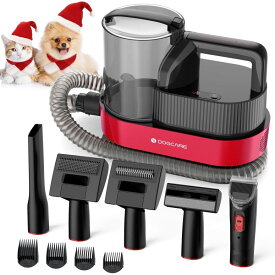 ペットバリカン JetBlaze by Dogcare Dog Grooming Vacuum Clippers: Pet Grooming Kit Vacuum, Dog Hair Vacuum for Grooming, Vacuum Dog Grooming Kit, Dog Grooming Vacuum System 【並行輸入品】
