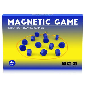`FXZbg Bameca Magnetic Chess Game with Full-Size Stones, Magnet Game with String, for Family & Party & Travel & Camping, Puzzle Strategy Games, 2 Player Games for Kids & Adults ysAiz