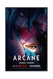 �A�[�P�C�� �t�B�M���A �l�` �L�����N�^�[ Jefuzh Anime Cartoon Arcane: League of Legends Season 2 TV Series Poster #1 - Matte Poster Frameless Gift 15 x 22.8 inch(38cm x 58cm),Noframe �y���s�A���i�z