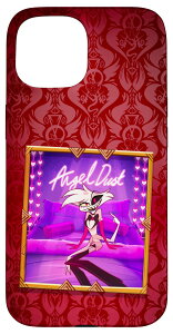�n�Y�r���E�z�e�� �O�b�Y �L�����N�^�[ Hazbin Hotel - Angel Dust Phone Case Case for iPhone 15 �y���s�A���i�z