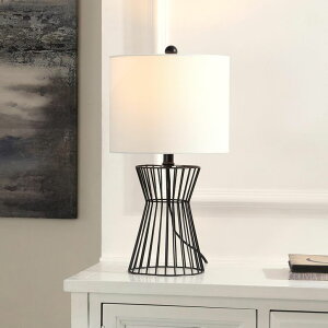 �T�t�@���B�� safavieh �e�[�u�������v �T�t�@�r�� �T�t�@���B�A SAFAVIEH Lighting Collection Rayna Black 20-inch Table Lamp (LED Bulb Included) �y���s�A���i�z