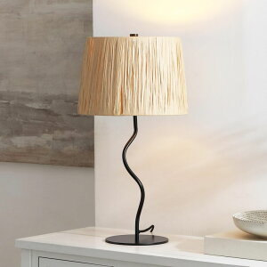 �T�t�@���B�� safavieh �e�[�u�������v �T�t�@�r�� �T�t�@���B�A SAFAVIEH Lighting Collection Ziggi Contemporary Brown/Black 24-inch Table Lamp for Bedroom, Living Room, Home Office, Desk, Nightstand (LED Bulb Included) �y���s�A��