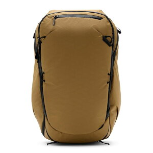 �C���R ���� �o�[�h �g���x���L�����A�[ Peak Design Travel Backpack 45L, Coyote, Expandable 35-45L Design, Rear and Top Access, Weatherproof Shell, Laptop Sleeve, Ideal for Travel or Everyday Carry, Versatile Backpack for Men and Wom �y��