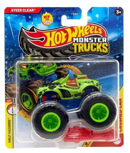 �z�b�g�E�B�[�� �����X�^�[�g���b�N Hot Wheels Monster Trucks 1:64 Scale New for 2025 Steer Clear Half Hazards 2/4 �y���s�A���i�z