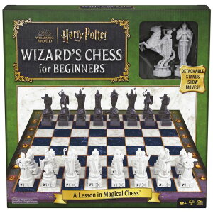 �`�F�X�Z�b�g Spin Master Games, Wizarding World of Harry Potter Chess Teacher, Beginner Chess Set, Learn to Play Game for Beginners, Valentine's Day Gifts for Couples, 2 Players, for Ages 8 & Up �y���s�A���i�z