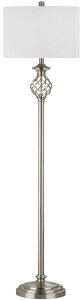 �T�t�@���B�� safavieh �e�[�u�������v �T�t�@�r�� �T�t�@���B�A SAFAVIEH Lighting Collection Sophia Farmhouse Nickel 60-inch Living Room Bedroom Home Office Standing Floor Lamp (LED Bulb Included) �y���s�A���i�z