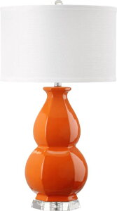 �T�t�@���B�� safavieh �e�[�u�������v �T�t�@�r�� �T�t�@���B�A Safavieh Lighting Collection Juniper Light Blue White and Orange Base Table Lamp �y���s�A���i�z