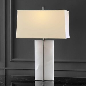 �T�t�@���B�� safavieh �e�[�u�������v �T�t�@�r�� �T�t�@���B�A SAFAVIEH Couture Lighting Collection Natalee Black/White Marble 31-inch Table Lamp (LED Bulbs Included) �y���s�A���i�z