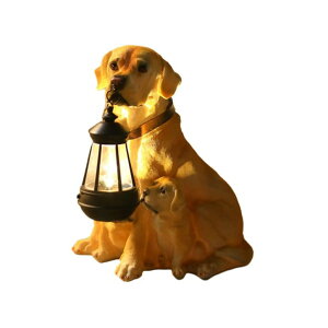 �K�[�f�����C�gLED�\�[���[���C�g �\�[���[�p���[ Uonlytech Dog Decorative Lights Outdoor Decorations Solar Lights LED Lantern Animal Sculptures Statues Garden Scene Decor Dog Statue Lamp Puppy �y���s�A���i�z