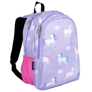 �C���R ���� �o�[�h �g���x���L�����A�[ Wildkin 15-inch Kids Backpack ? Durable, Padded, Adjustable for School & Travel - Unicorn �y���s�A���i�z