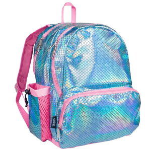 �C���R ���� �o�[�h �g���x���L�����A�[ Wildkin 17-inch Kids Backpack ? Durable, Lightweight School Bag for Boys & Girls - Mermaid Scales �y���s�A���i�z
