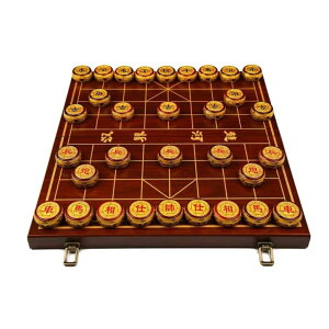 �`�F�X�Z�b�g Tyoo Strategy Board Games Xiangqi Chinese Chess Set High Class Material with Folding Board, for 2 Players (Size : 6cm/2.4) �y���s�A���i�z