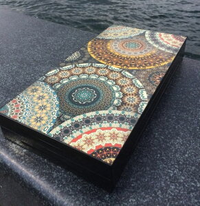 �`�F�X�Z�b�g 19-inch Backgammon Board Chess Set for Adults X Large Wooden Game Board Handmade Game Set and Checkers Decorative Gift idea for Dad, Anniversary �y���s�A���i�z