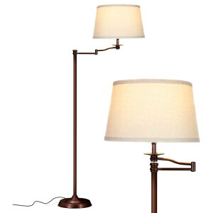 �T�t�@���B�� safavieh �e�[�u�������v �T�t�@�r�� �T�t�@���B�A Brightech Caden LED Floor Lamp - Tall Standing Lamp with Swing Arm for Living Rooms & Offices - Industrial Bronze �y���s�A���i�z