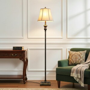 �T�t�@���B�� safavieh �e�[�u�������v �T�t�@�r�� �T�t�@���B�A Brightech Sophia LED Floor Lamp, Tall Mid-Century Modern Lamp with Bell Shape Fabric Shade, Great for Bedroom & Living Room Decor - Bronze �y���s�A���i�z