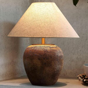 �T�t�@���B�� safavieh �e�[�u�������v �T�t�@�r�� �T�t�@���B�A Rustic Farmhouse Clay Pot Table Lamps 19.6 Tall Ceramic Table Lamp, American Southwestern Textured Ceramic Lamp Body with White Textured Shade Bedside Table Lamp for Liv 